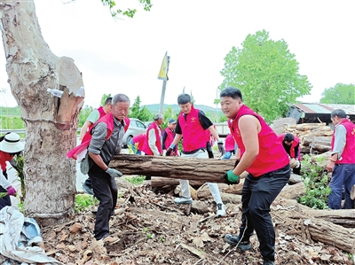 信用联动跨村协作 环境整治落地见效